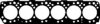 GLASER H40573-00 Gasket, cylinder head